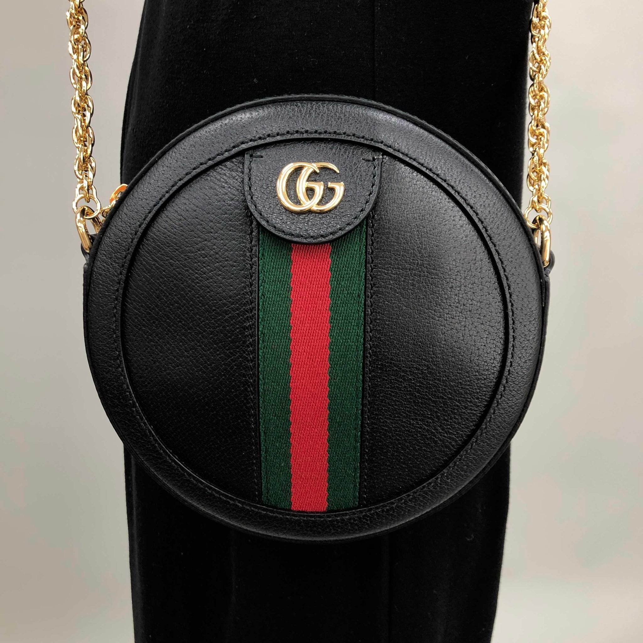 Gucci Women's Ophidia Round Shoulder Bag 550618 CWG1G