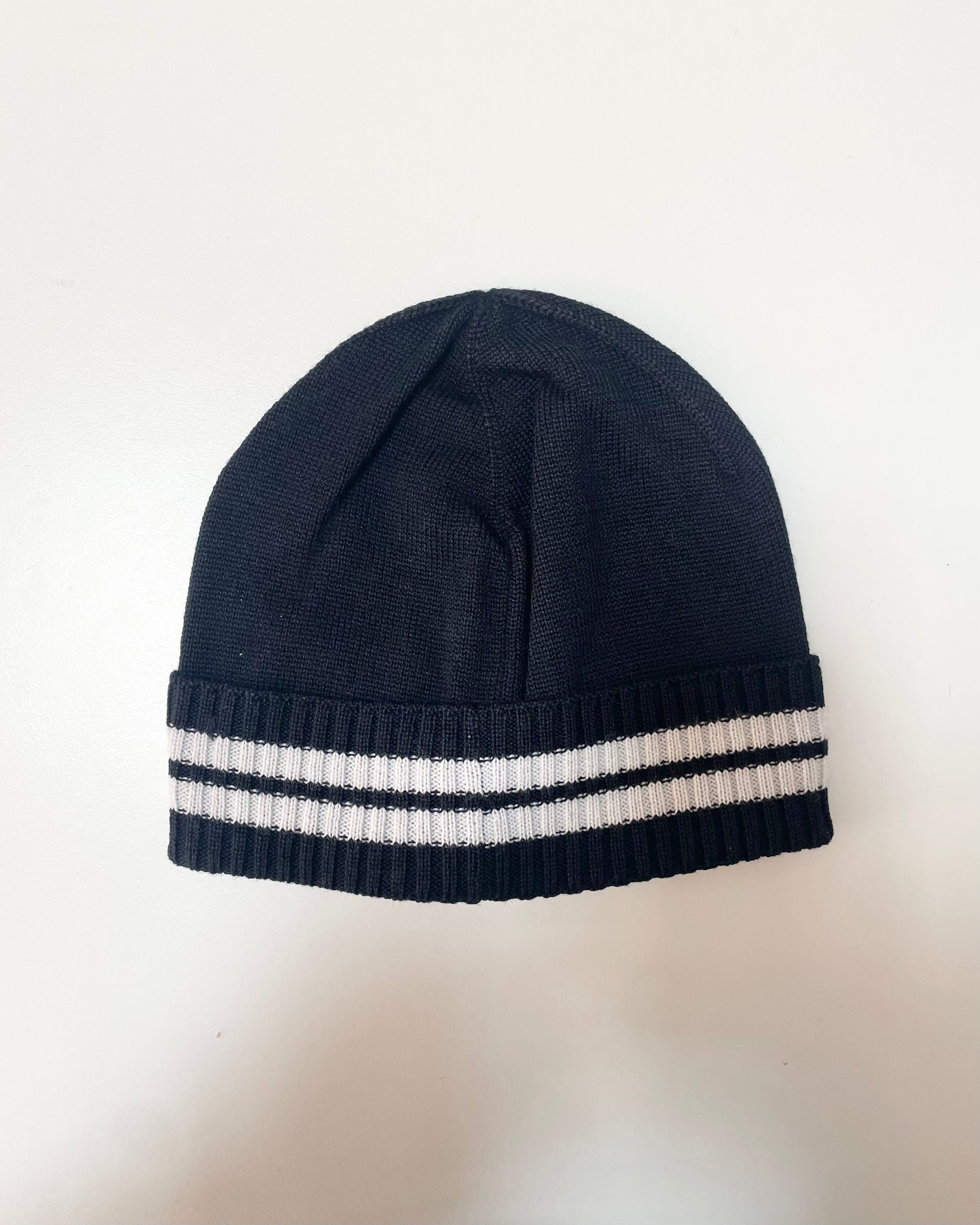 [Outlet] Moncler Kids BERRETTO TRICOT 777 Beanie (Navy)