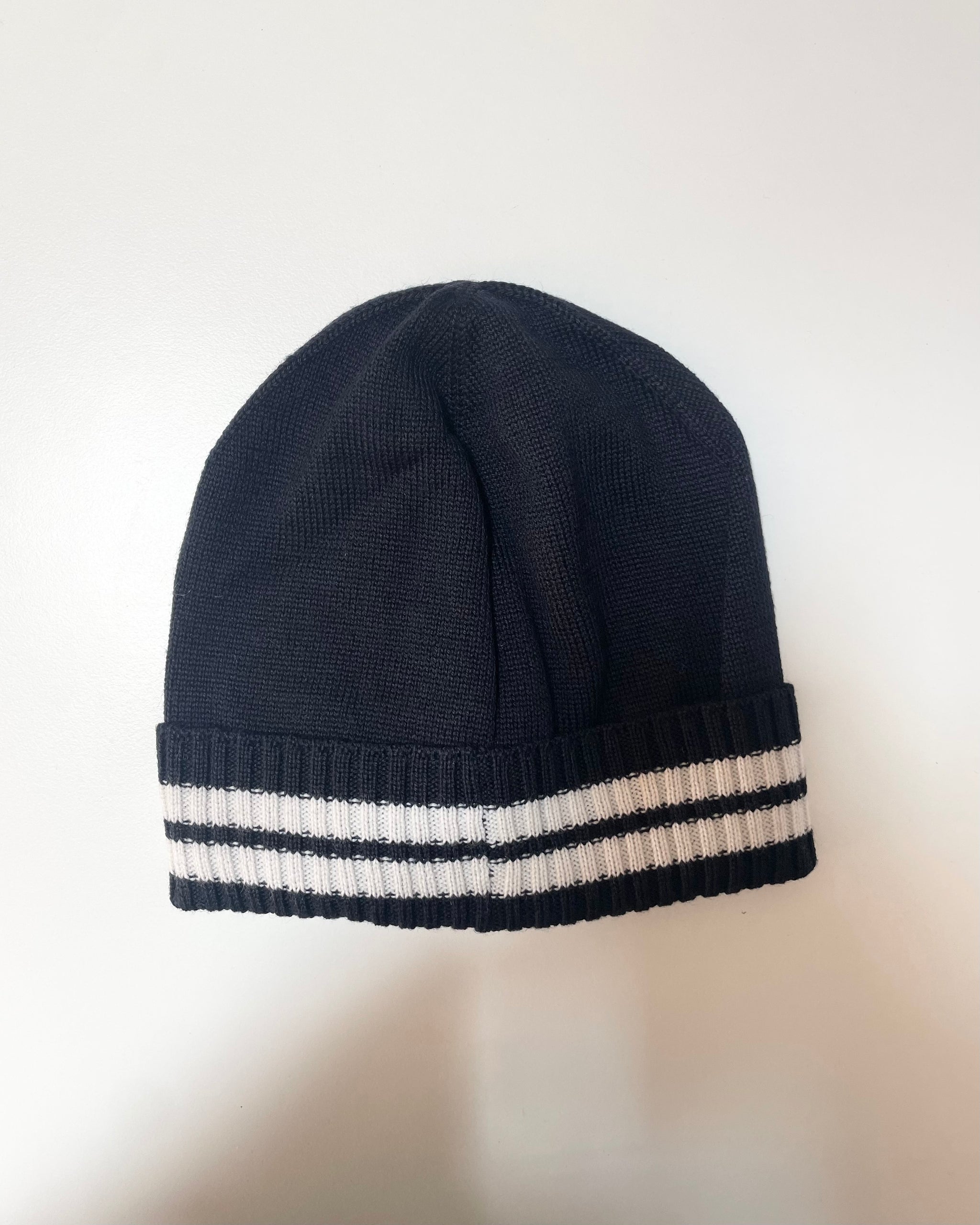 [Outlet] Moncler Kids BERRETTO TRICOT 777 Beanie (Navy)