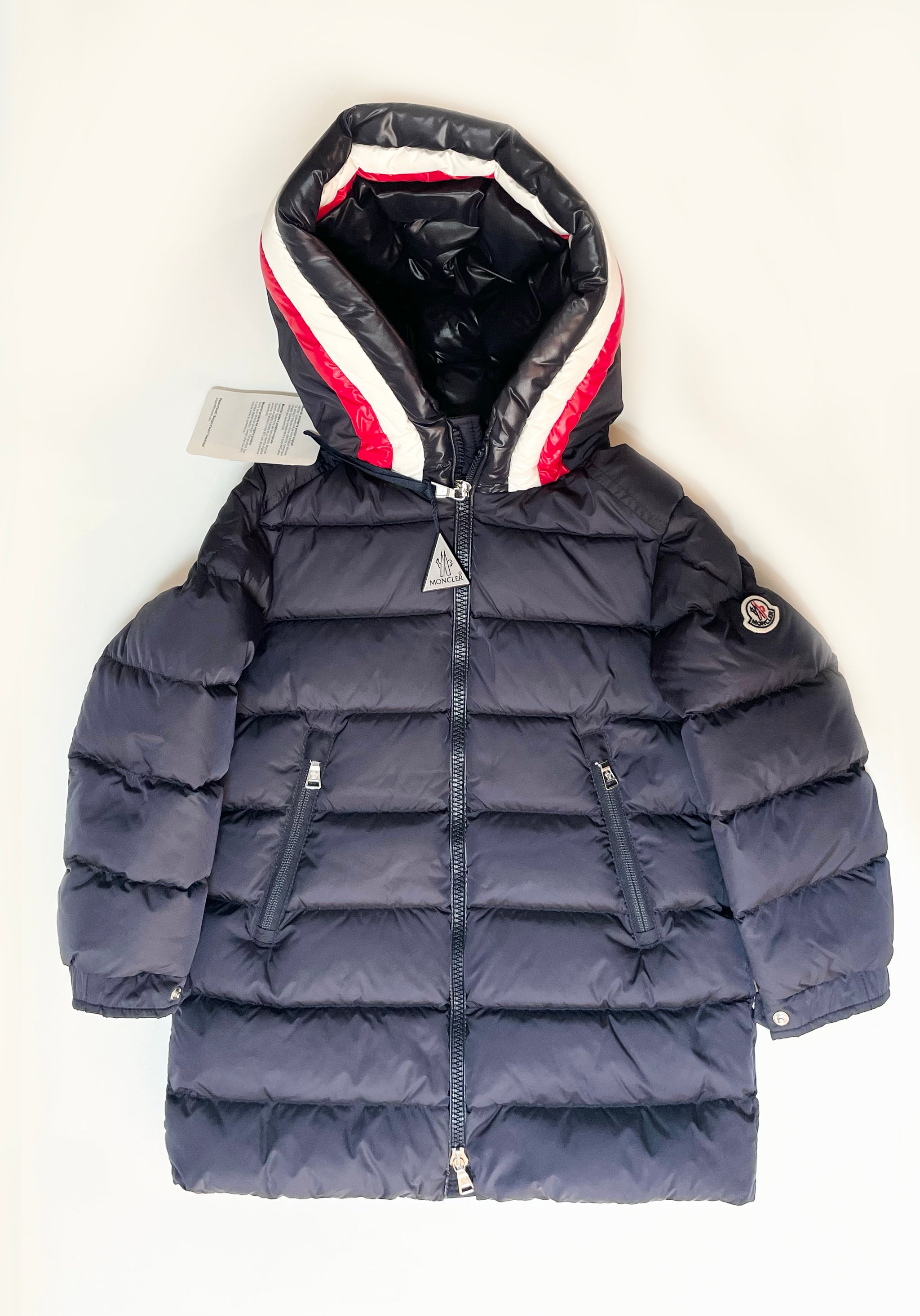 [Outlet] Moncler Kids FALZEM Padded Jacket (Navy)