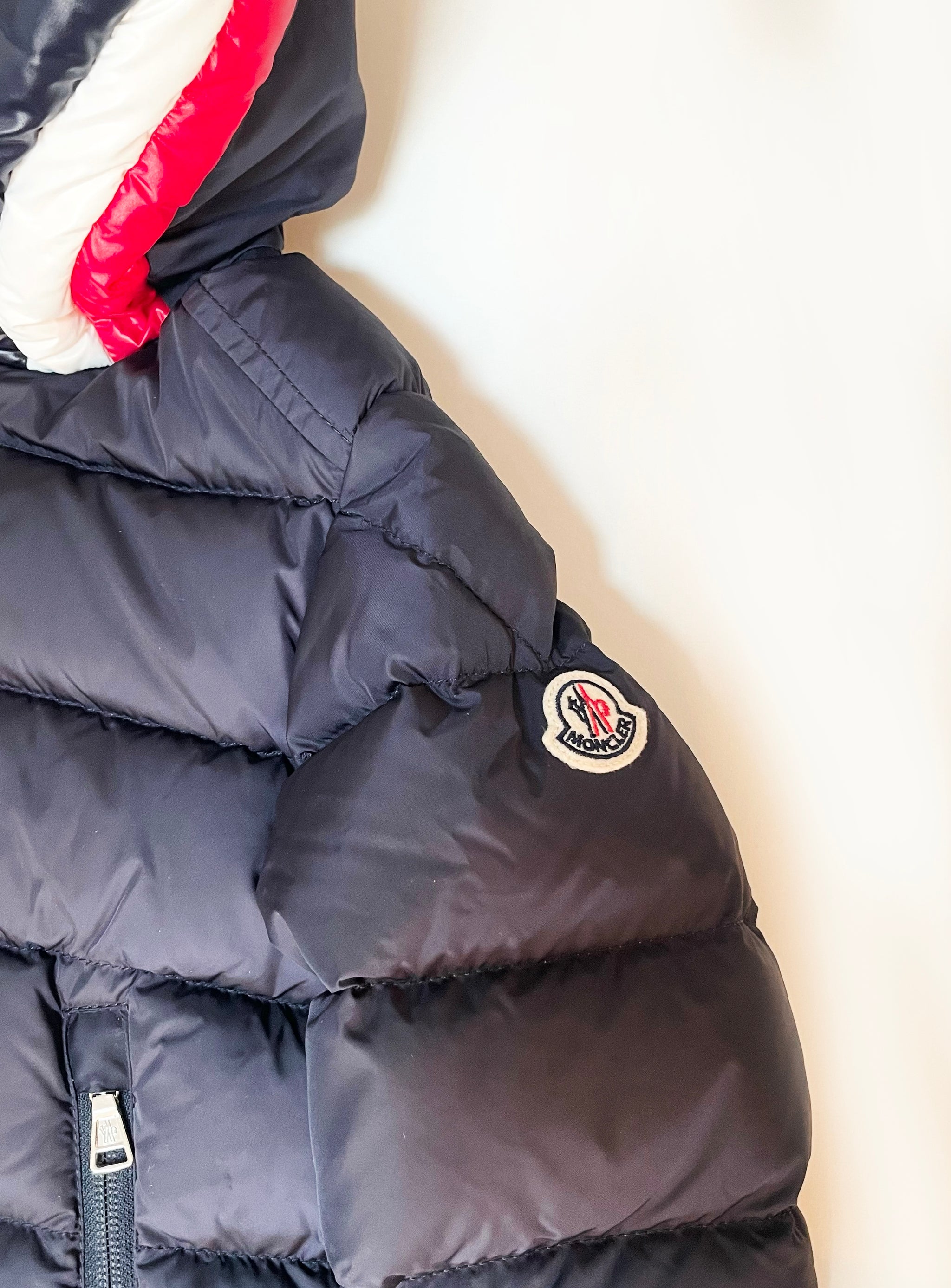 [Outlet] Moncler Kids FALZEM Padded Jacket (Navy)