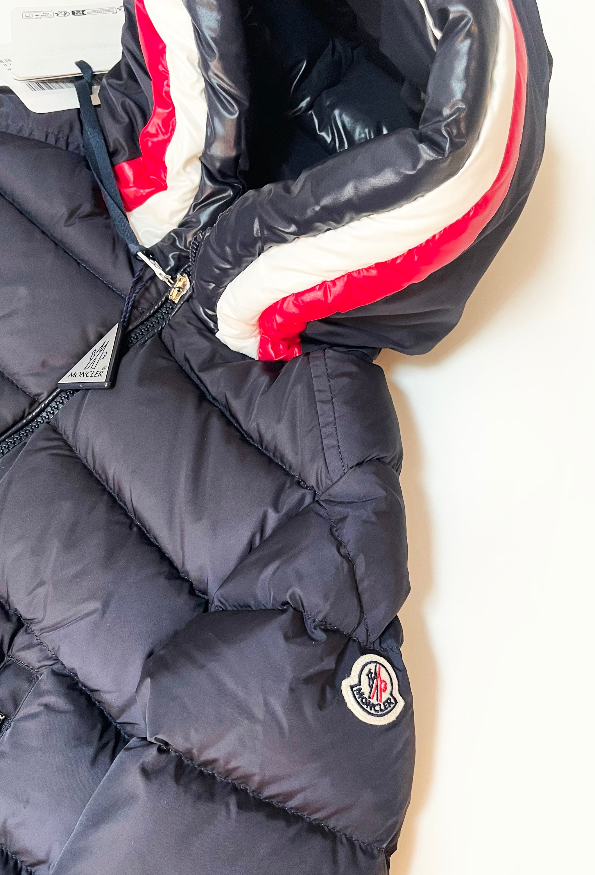 [Outlet] Moncler Kids FALZEM Padded Jacket (Navy)