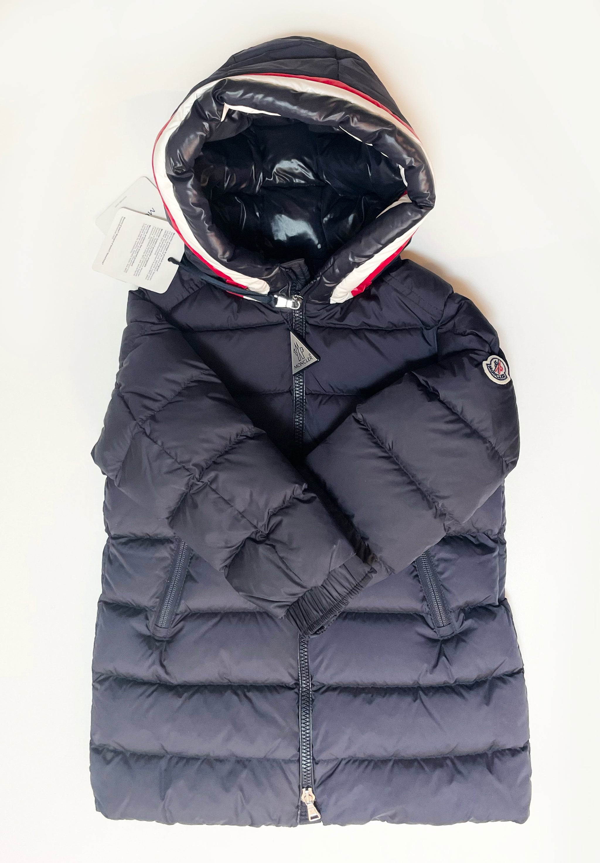 [Outlet] Moncler Kids FALZEM Padded Jacket (Navy)