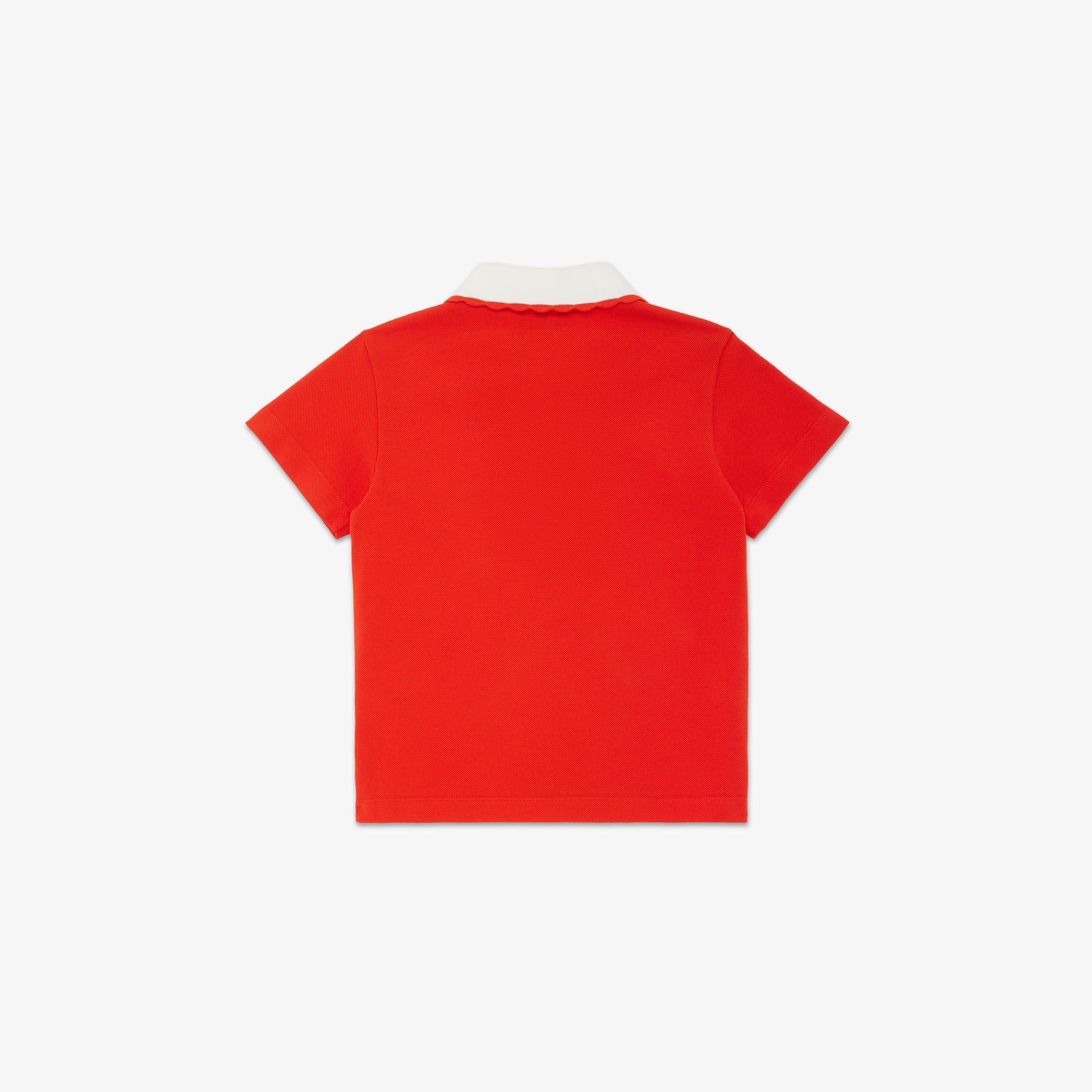 Fendi Kids Logo Polo Shirt (Red)