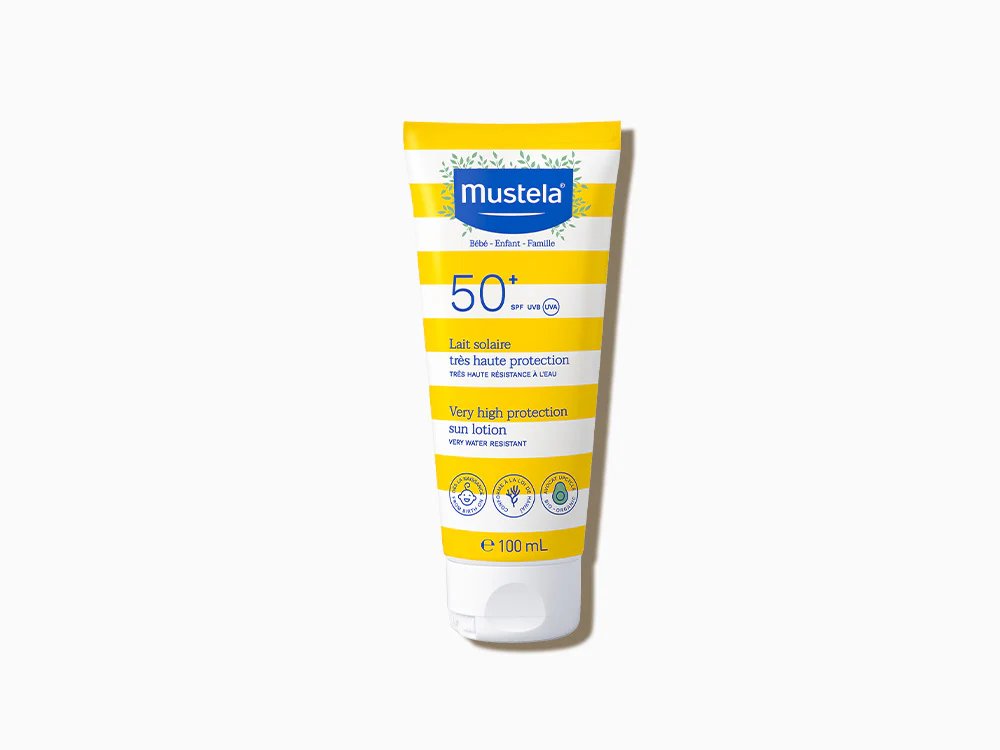 Mustela VERY HIGH PROTECTION Baby &amp; Children Sun Lotion SPF 50+ (40ML/100ML)