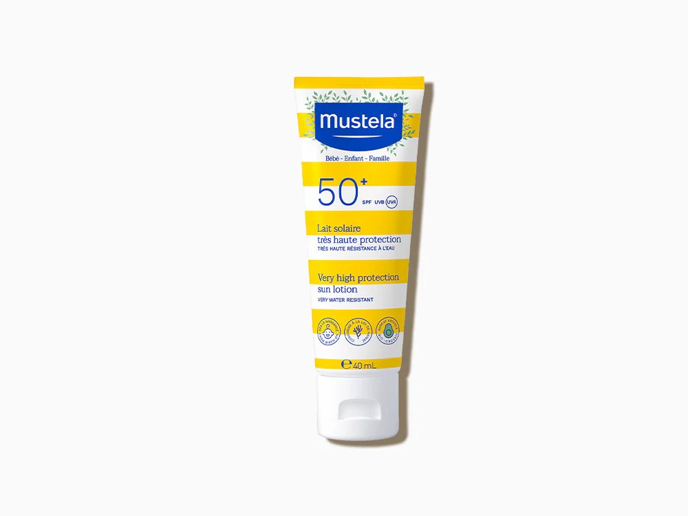 Mustela VERY HIGH PROTECTION Baby &amp; Children Sun Lotion SPF 50+ (40ML/100ML)