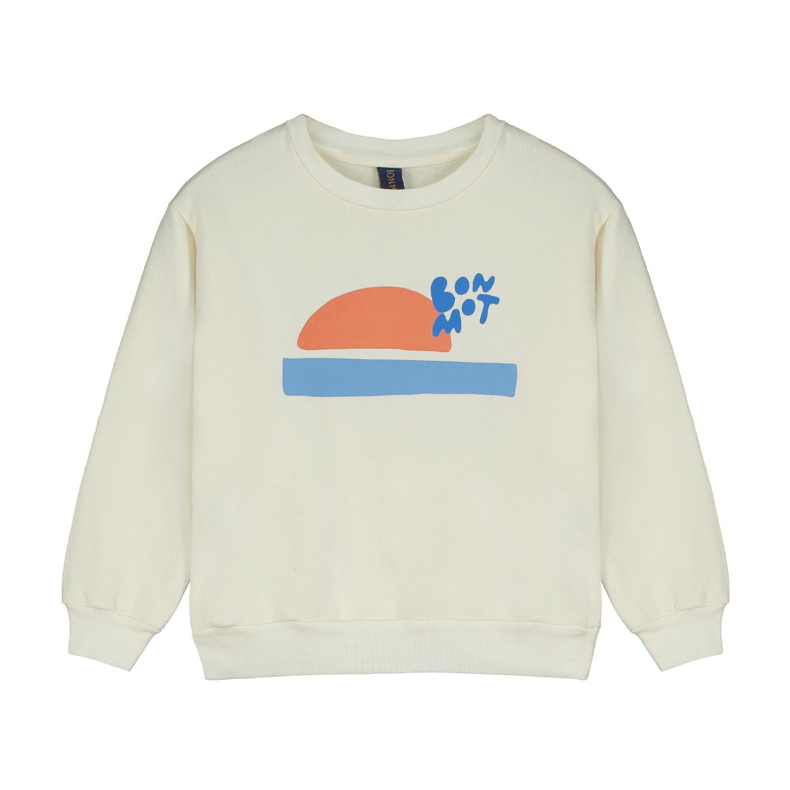 24SS Bonmot Sunset Sweatshirt (Ivory)