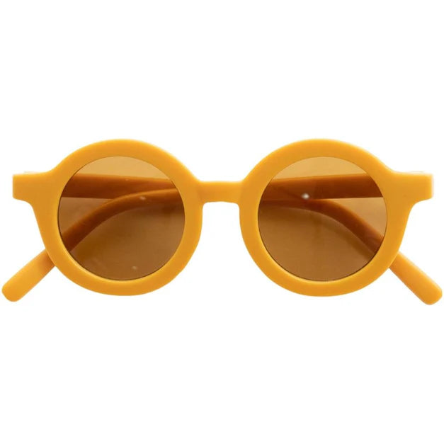 24SS Greg &amp; Co Original Round Sunglasses (Golden)