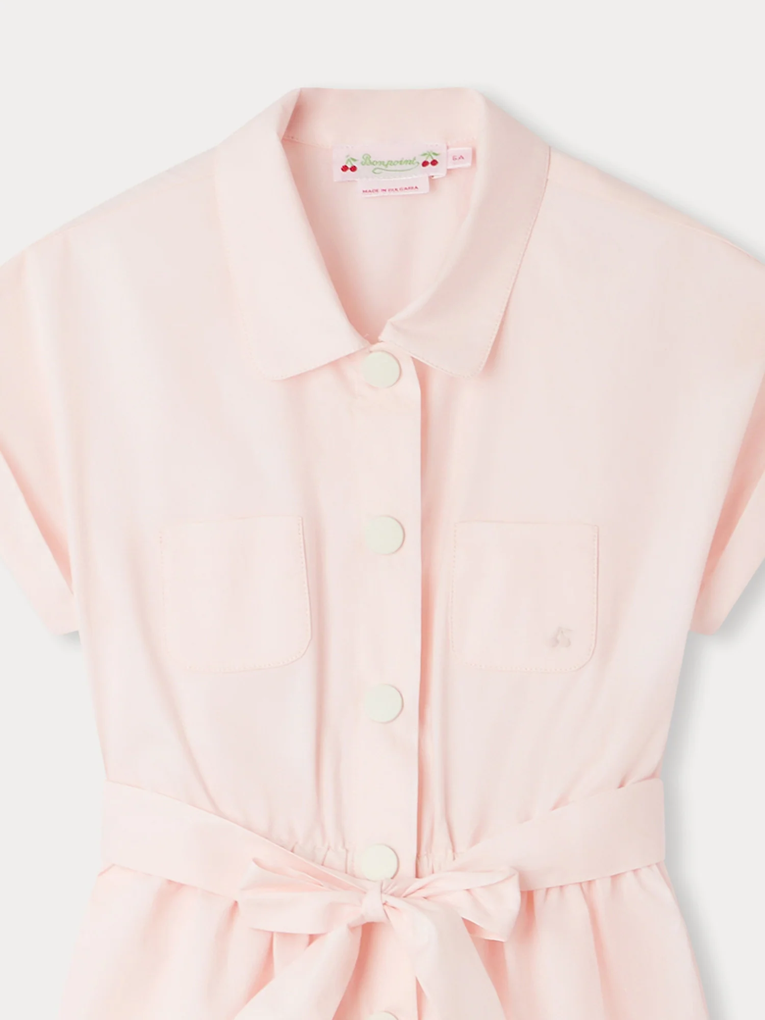 Bonpang 24SS Gisele Shirt Dress (Rose)