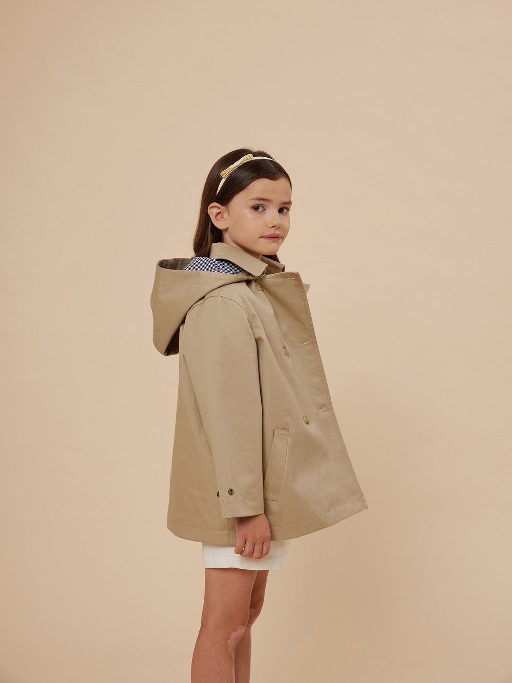 Bonpoint 24SS Florie Trench Coat (Beige)