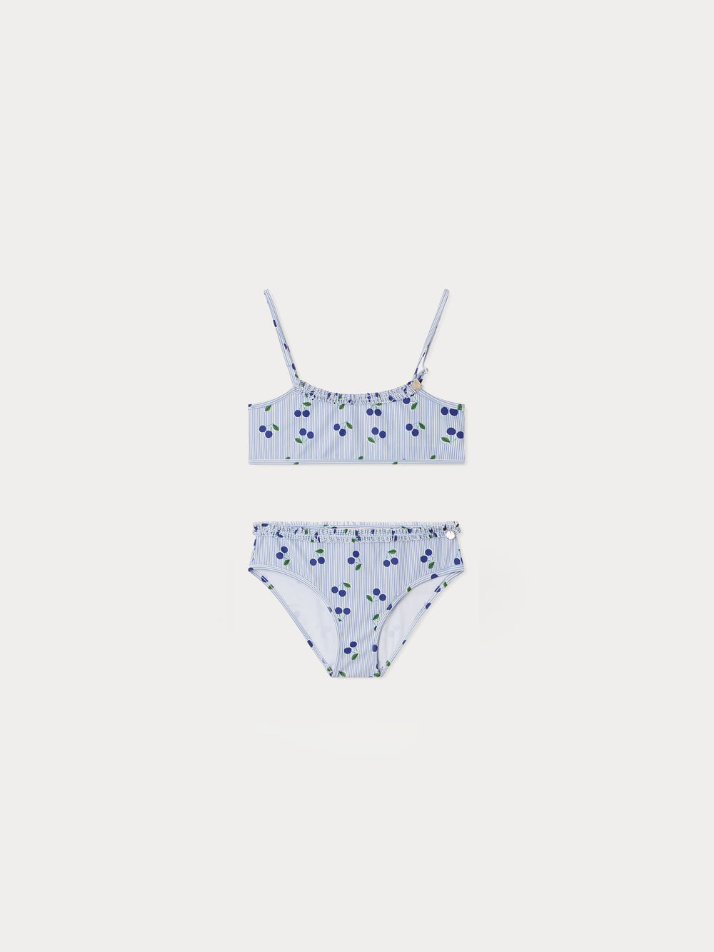 Bongpang 24SS Amari Cherry Bikini Swimsuit (Blue)