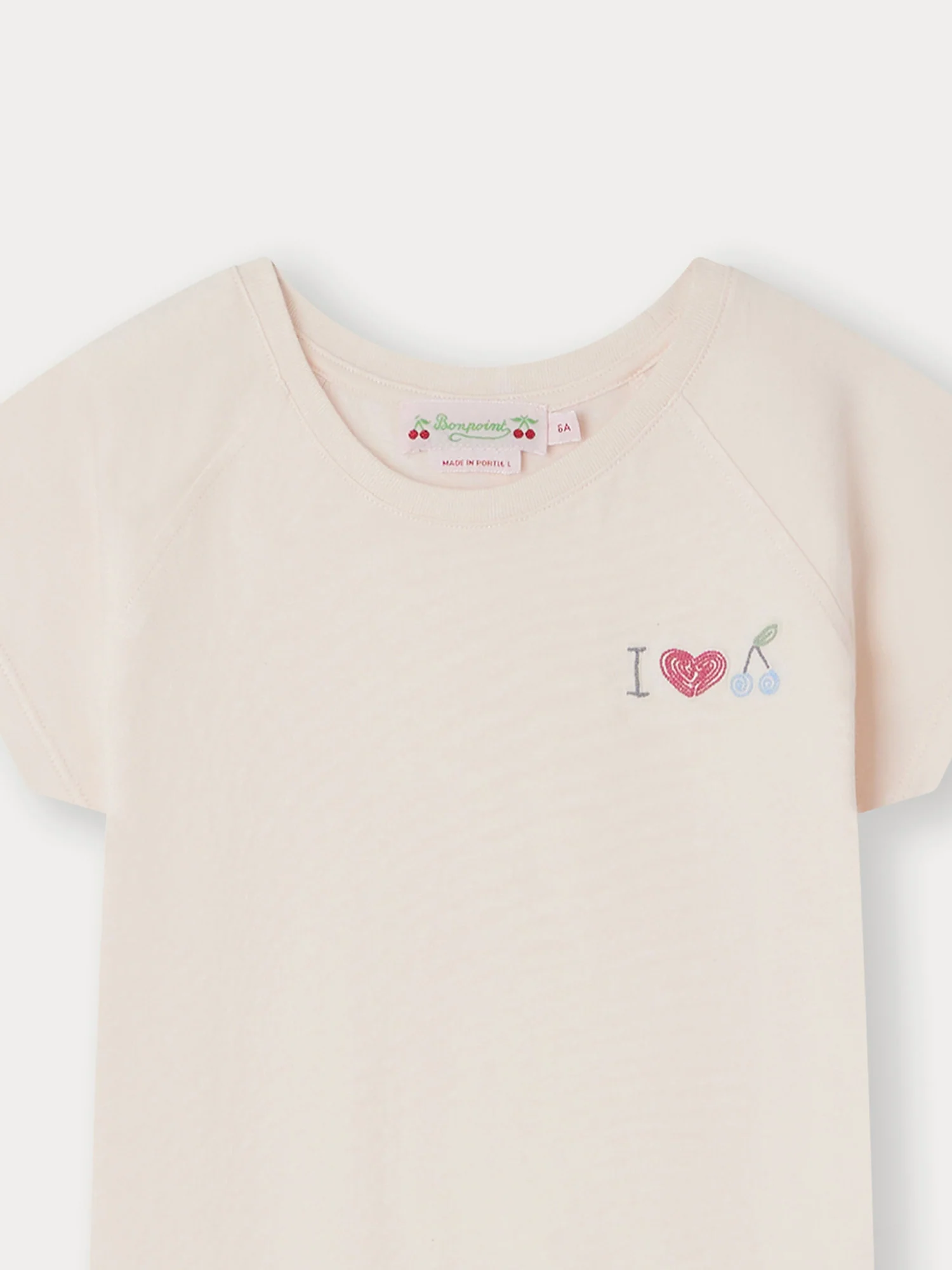 Bongpang 24SS Asmae I Love Cherry Short Sleeve T-Shirt (3 Colors)