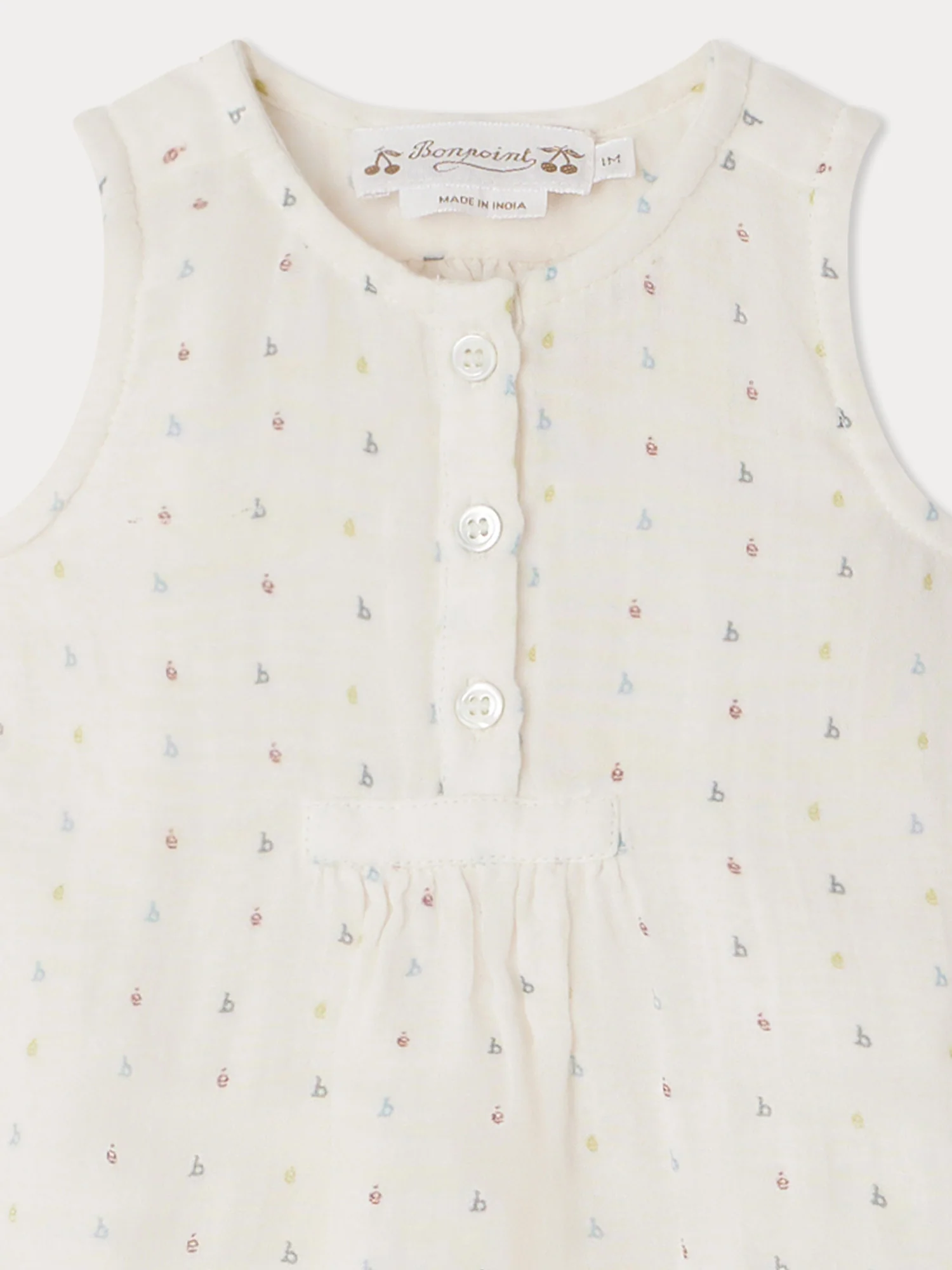 Bonpang 24SS Nico Sleeveless Spacesuit (Off-White)