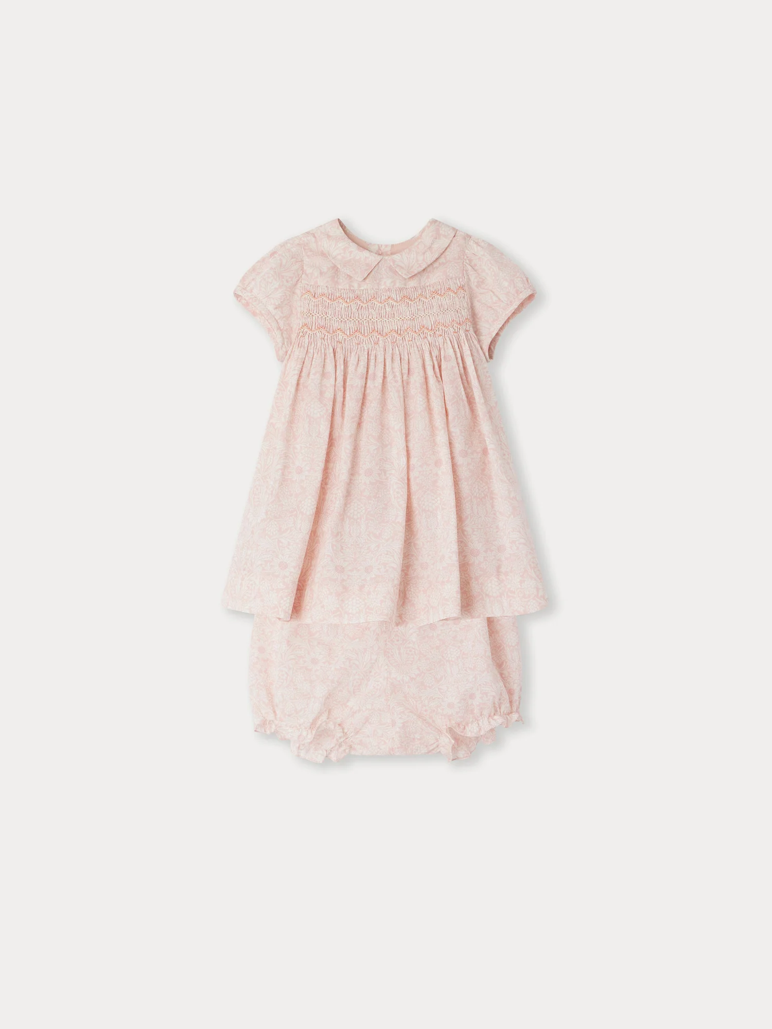 Bonpang 24SS Joyeuse Baby One Piece (Pale Rose)