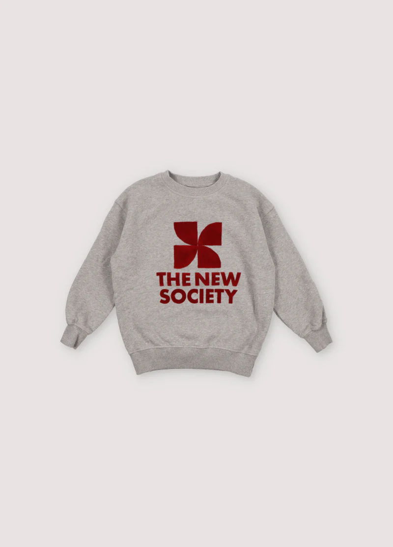 24AW The New Society Space Sweater (Mist Melange)