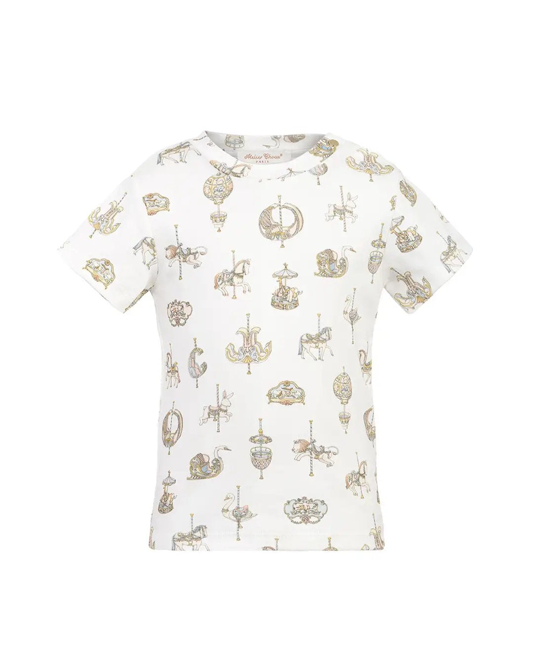 Atelier Shu Carousel Short Sleeve T-Shirt (Multicolor)