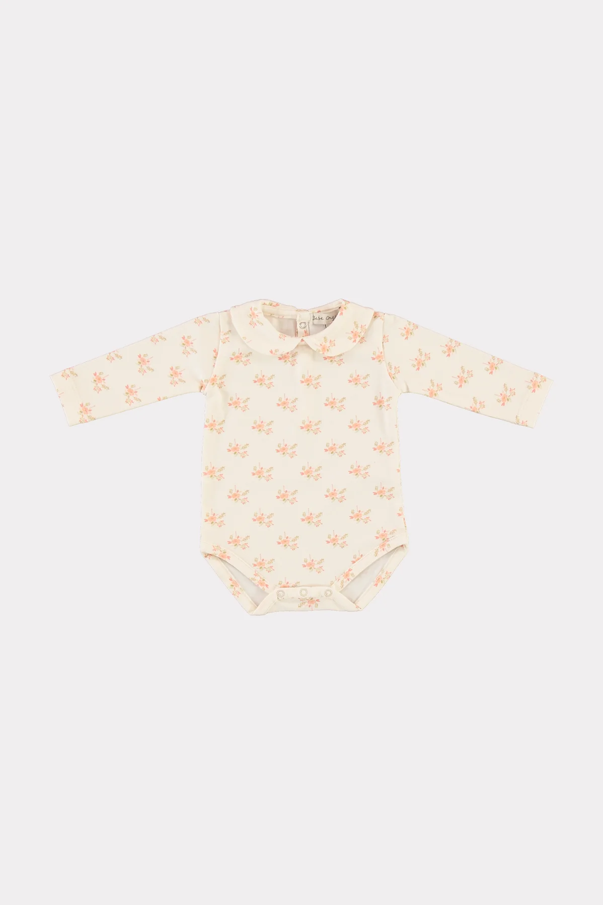 24AW Bebeorganic AURELE Color Bodysuit Spacesuit Romper (Meadow)