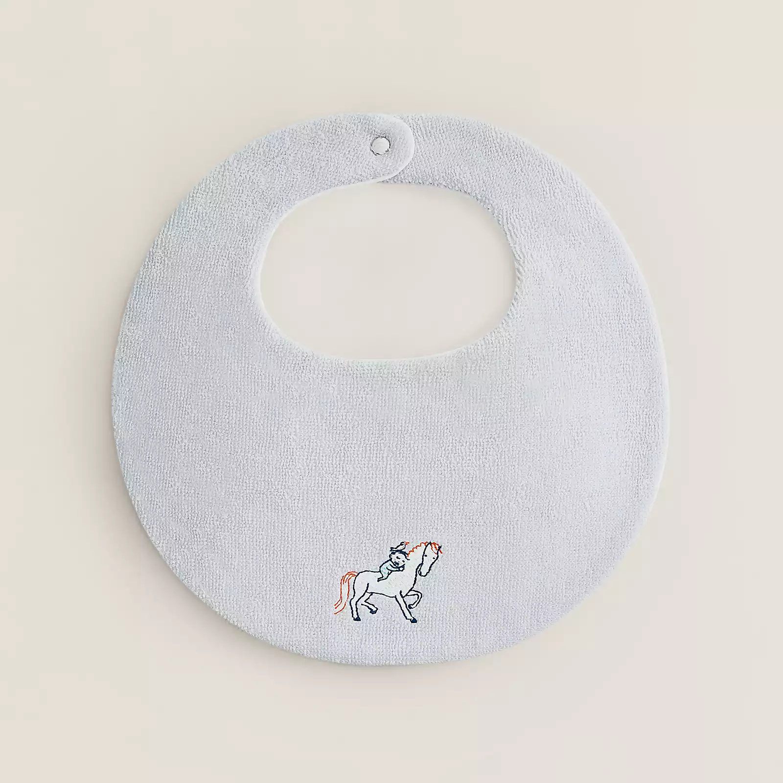 Hermes Cabriole Round Bib (3 Colors) 