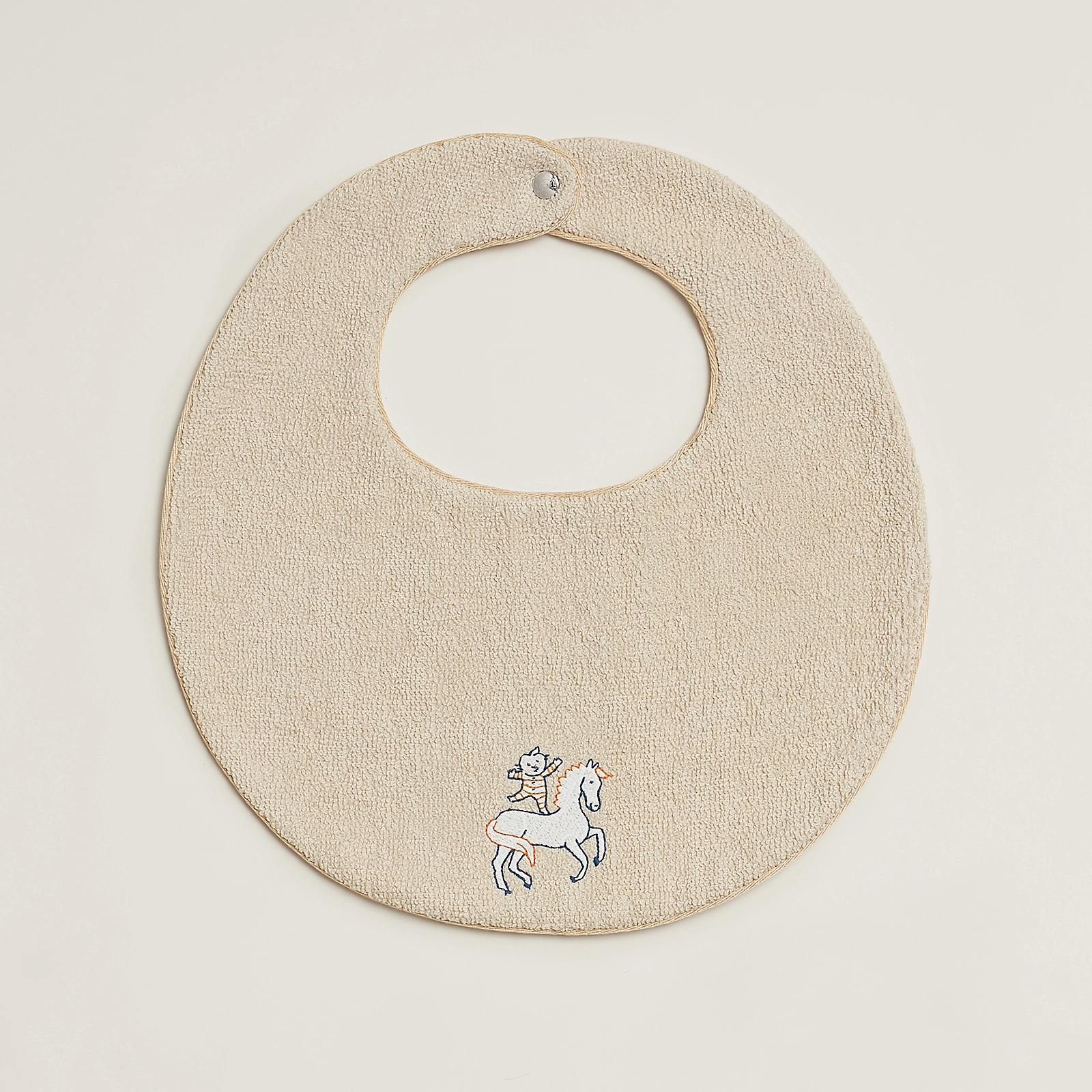 Hermes Cabriole Round Bib (3 Colors) 