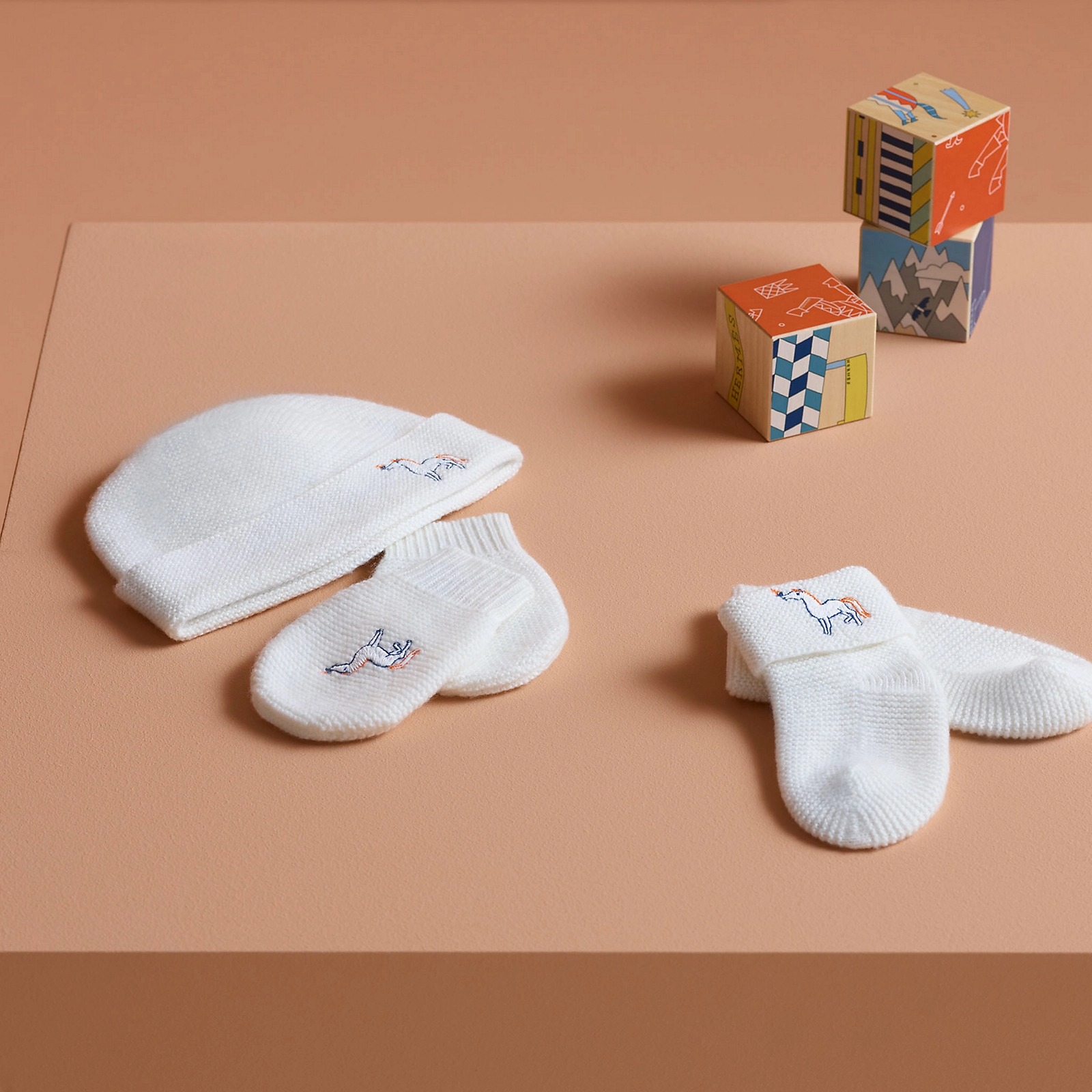 Hermes Cabriole Baby Socks (4 Colors) 