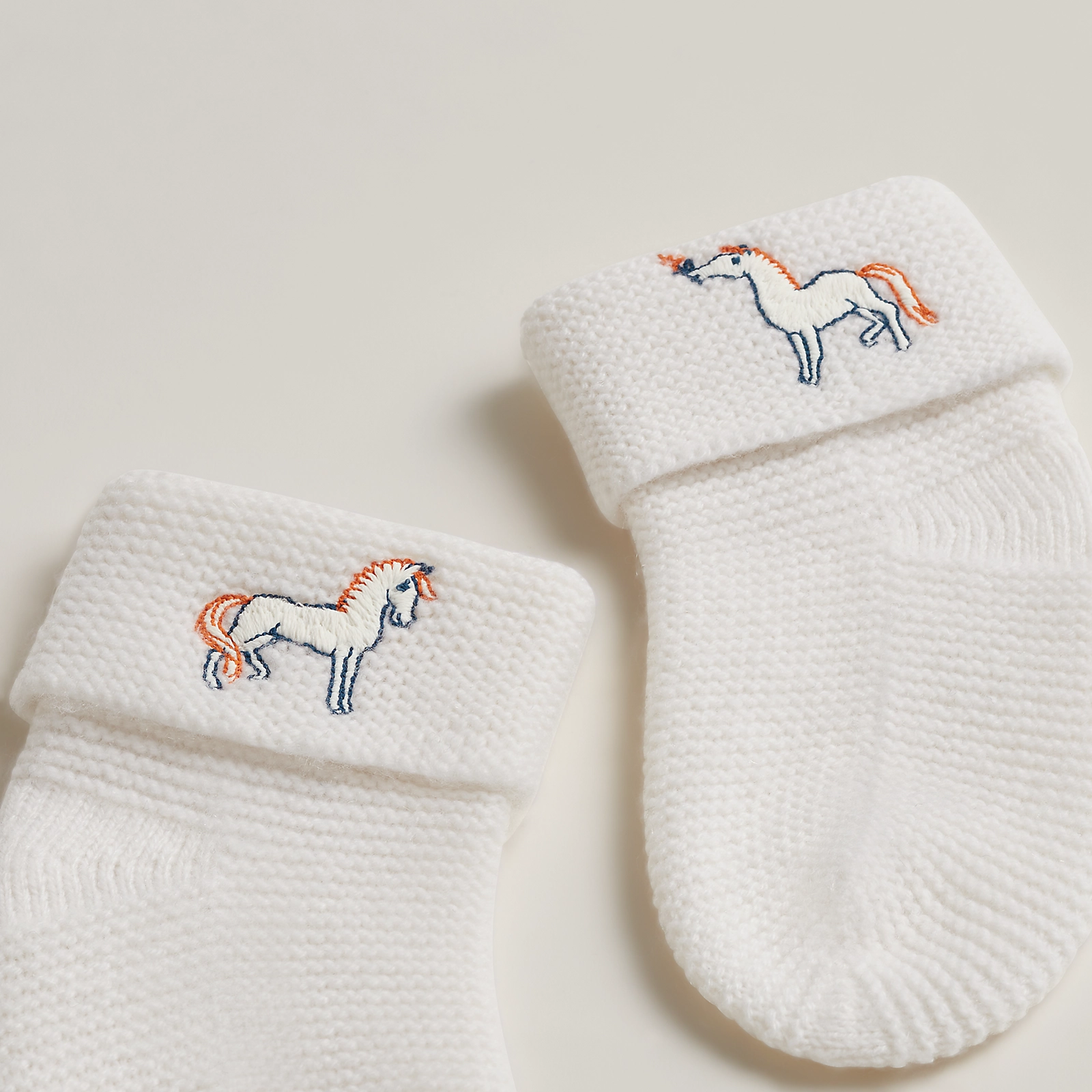 Hermes Cabriole Baby Socks (4 Colors) 