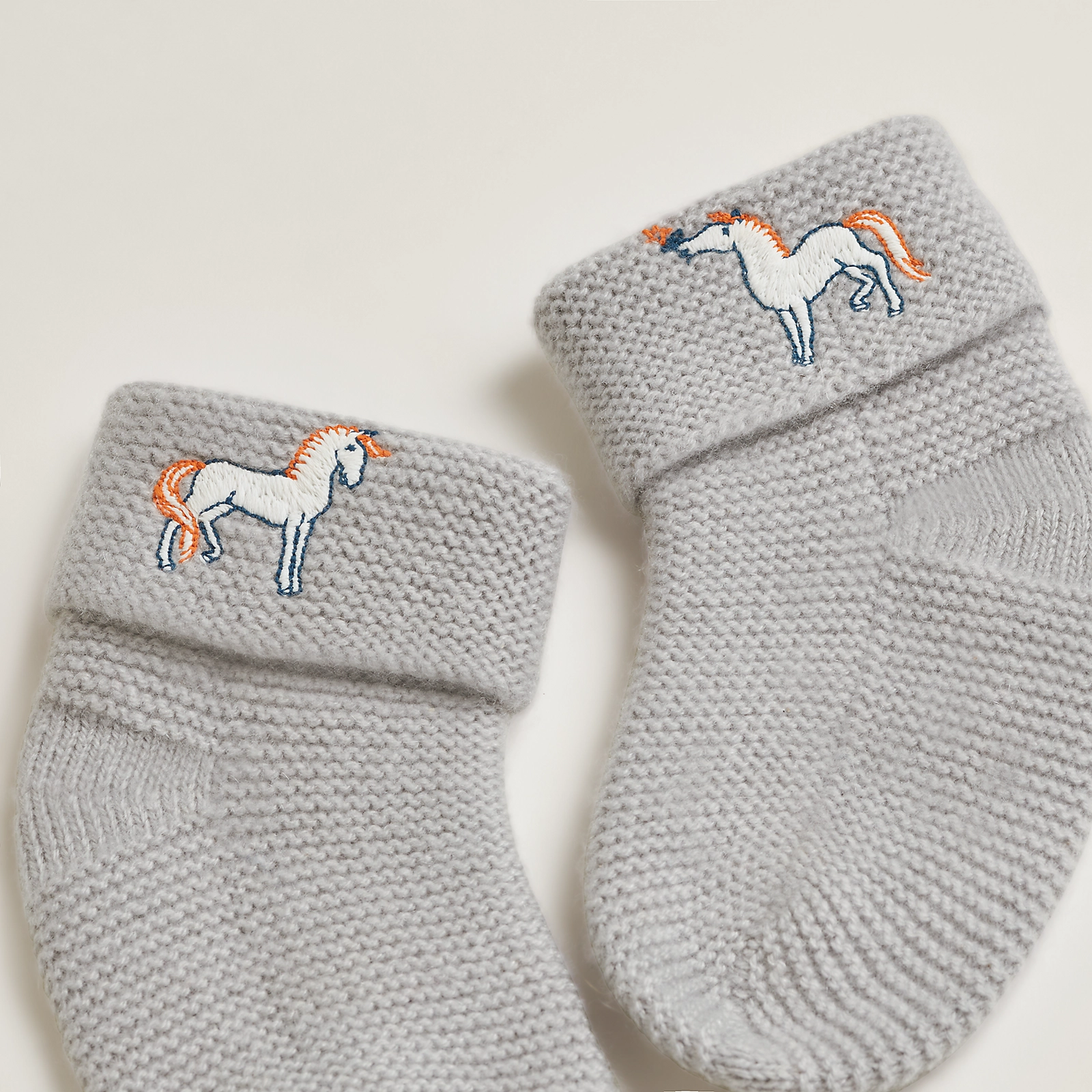 Hermes Cabriole Baby Socks (4 Colors) 