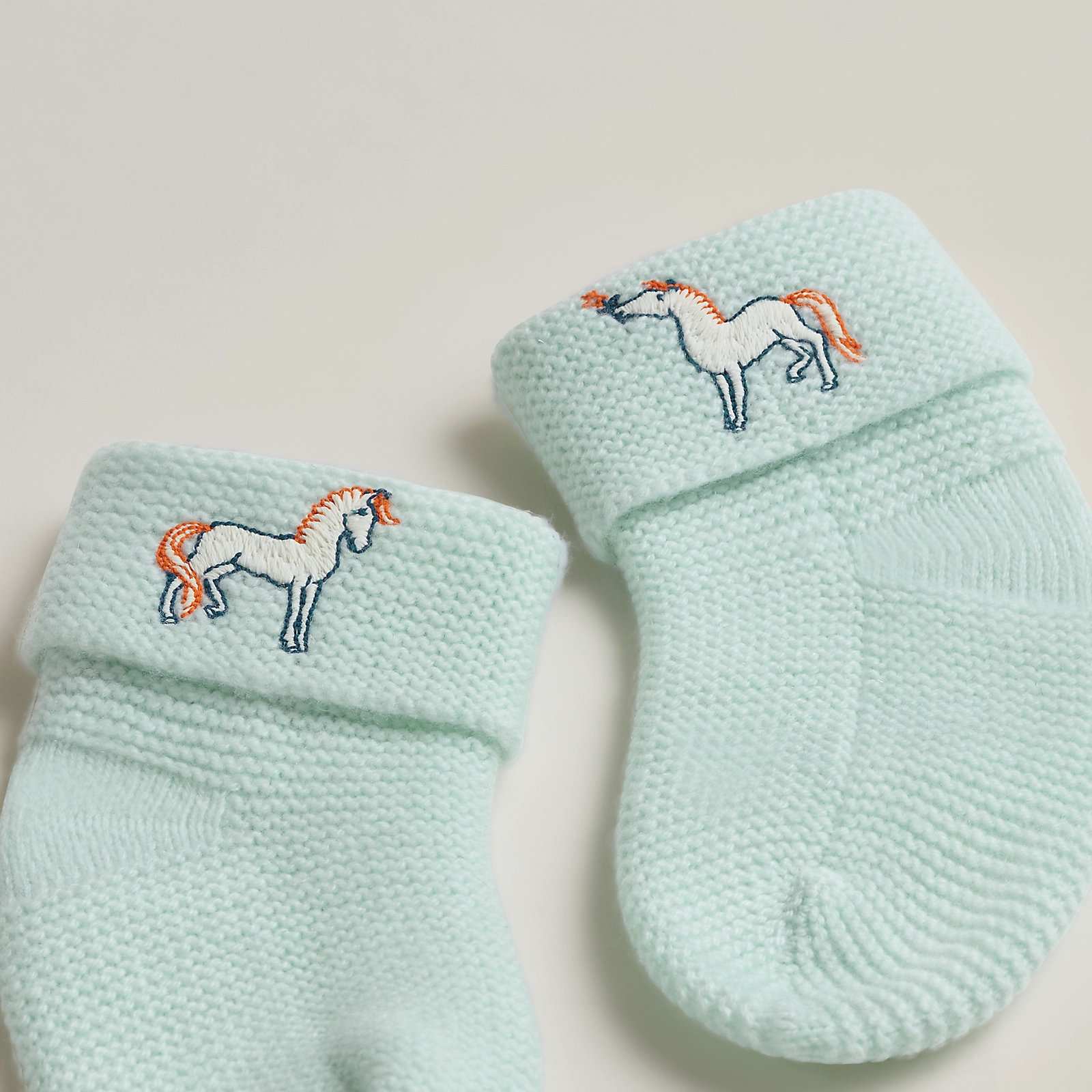 Hermes Cabriole Baby Socks (4 Colors) 