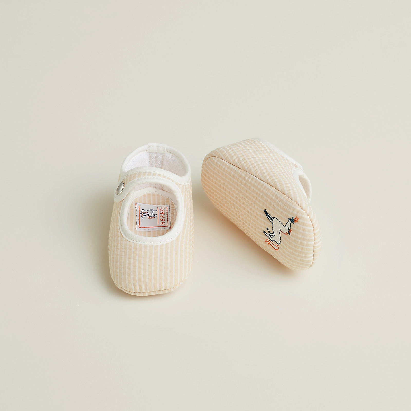 Hermes Pif Cabriole Baby Booties (2 Colors) 