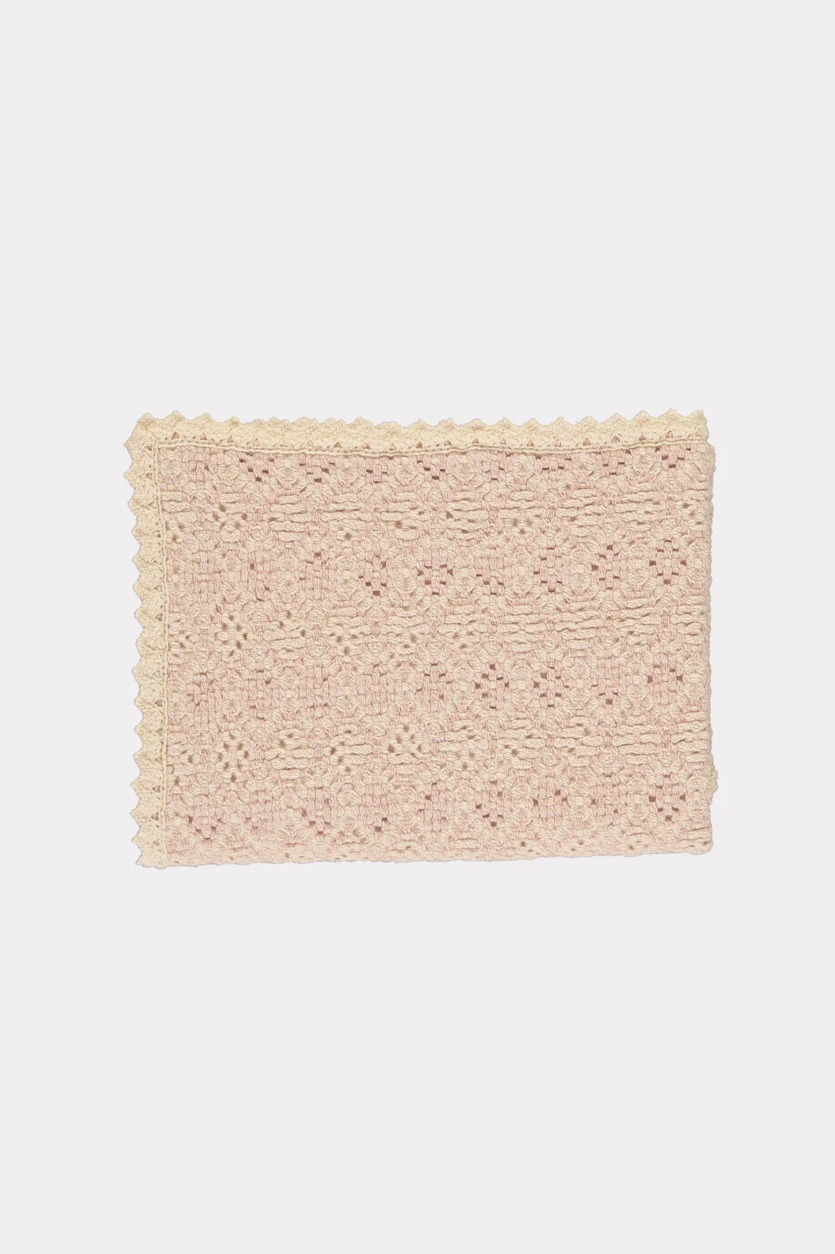 24AW Bebe Organic Crochet Blanket (Atlantic)