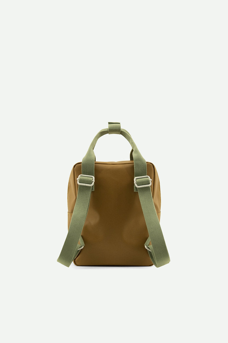 Sticky Lemon Envelope Small Backpack (Khaki Green)