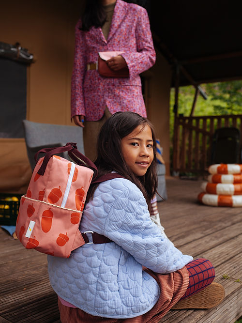 Sticky Lemon Envelope Acorn Small Backpack (Pink)