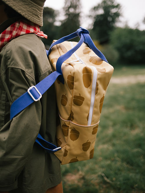 Sticky Lemon Envelope Acorn Large Backpack (Yellow)