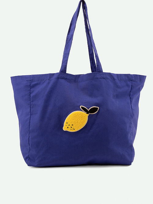 Sticky Lemon Shopper Bag (Blue)