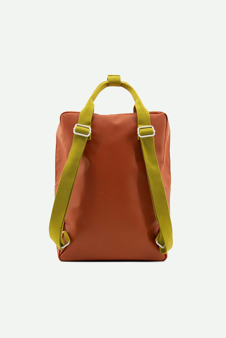 Sticky Lemon Envelope Large Backpack (Red)