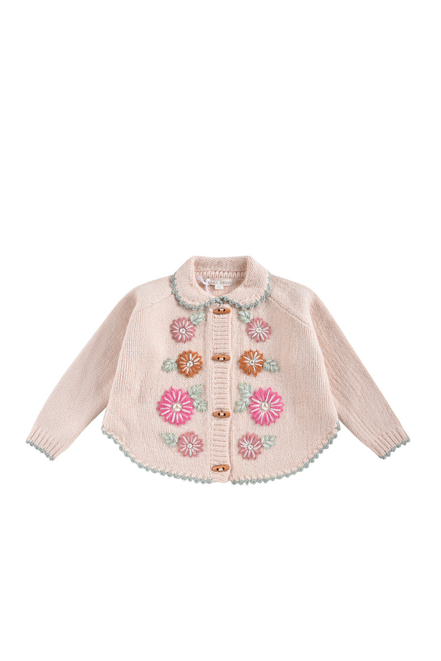 24AW Louis Misha KHELLA Knit Cape Jacket (Blush)