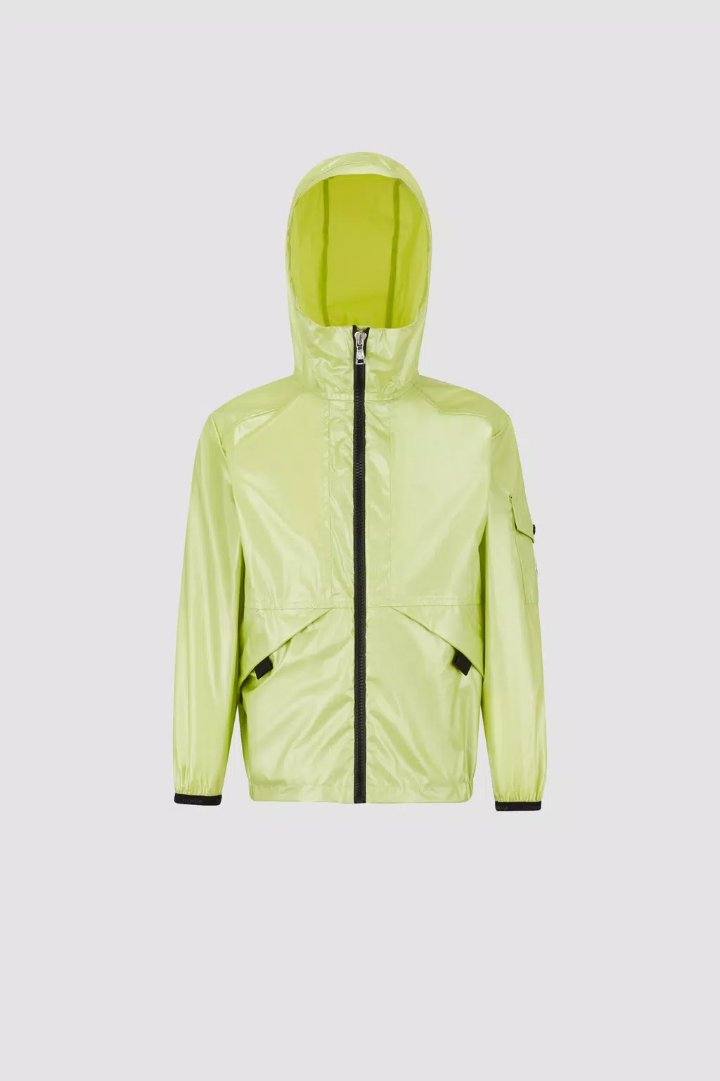 MONCLER KIDS AKELLO HOODED ACTIVITY JACKET (LIME)