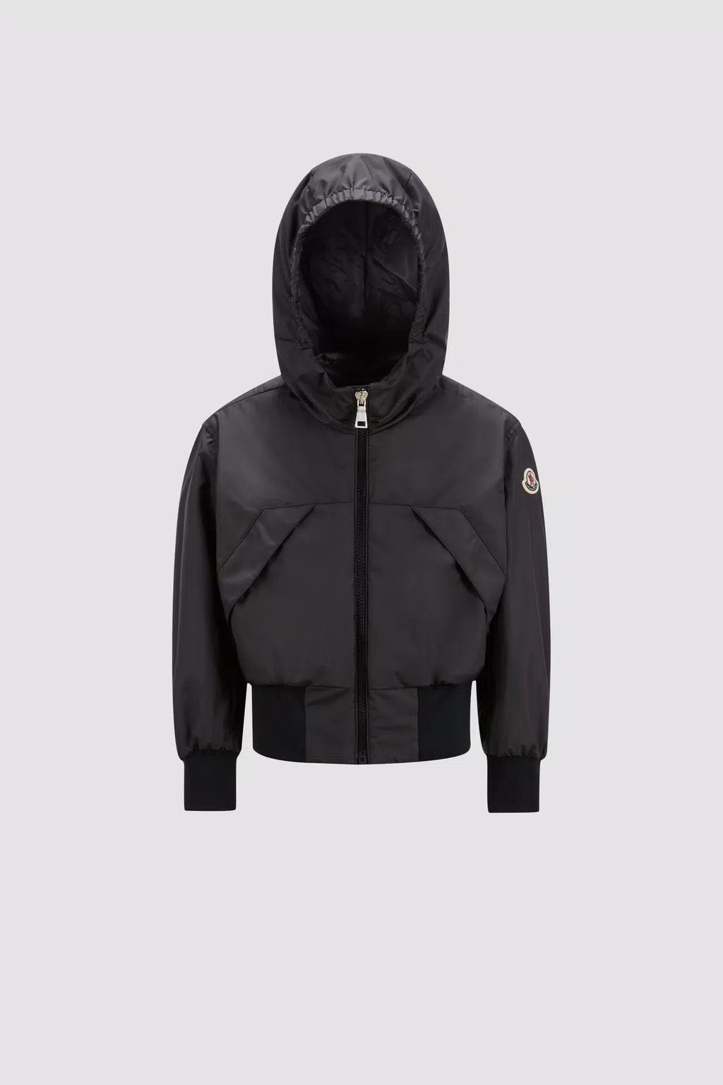 MONCLER KIDS ASSIA HOODED JACKET (BLACK)