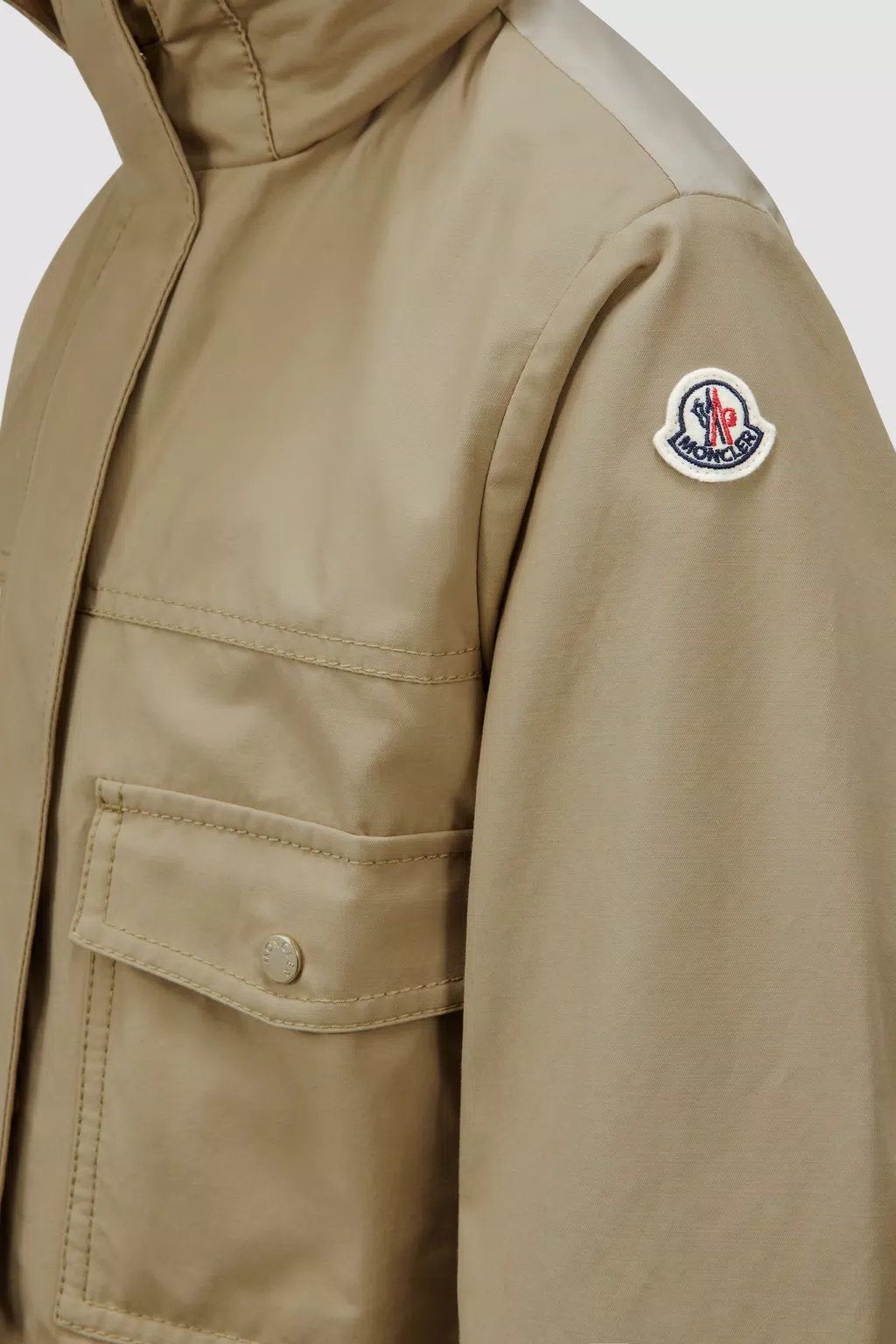 MONCLER KIDS GRAIE HOODED JACKET (BEIGE)