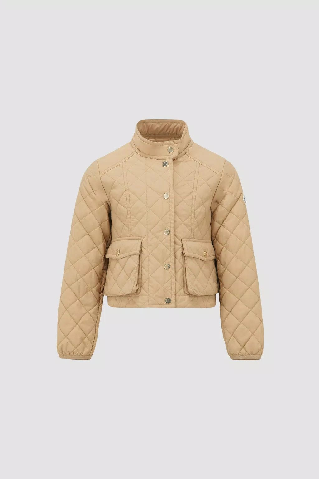 MONCLER KIDS KAMARIA MATLASSE JACKET (BEIGE)