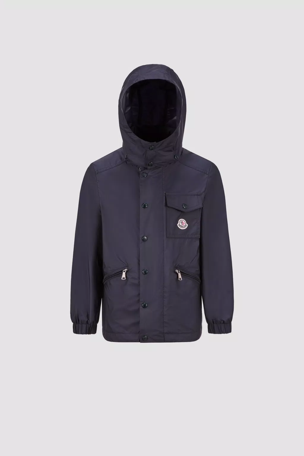 MONCLER KIDS LUSALA RAIN JACKET (BLUE)