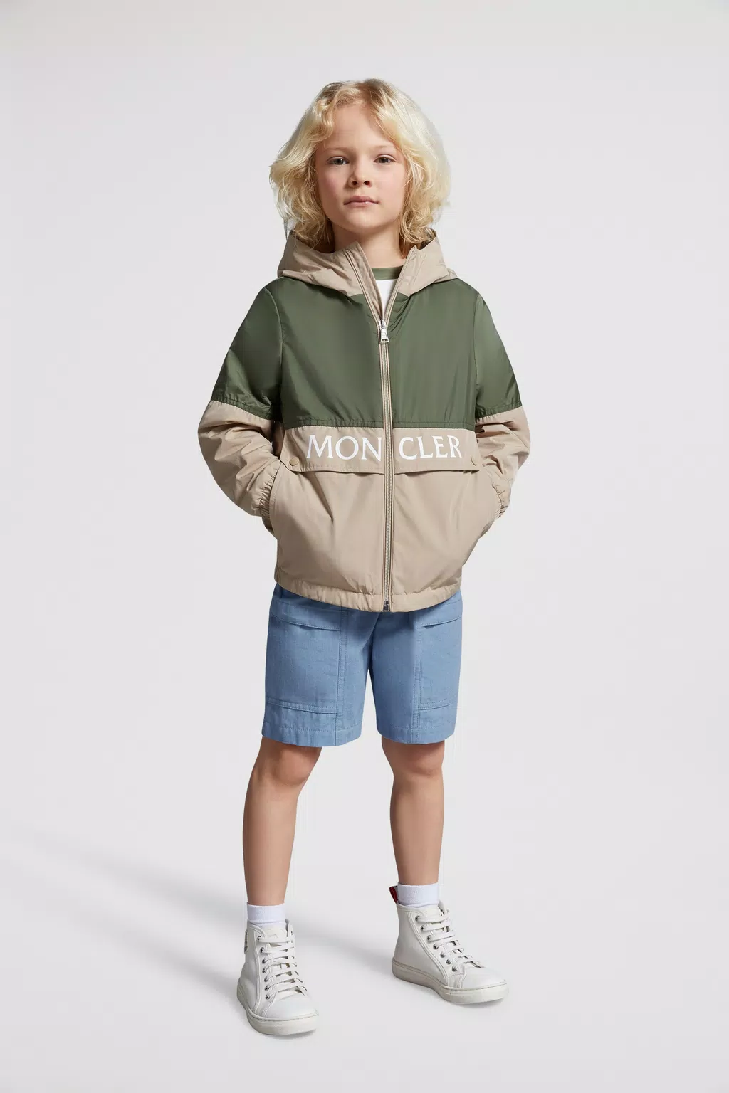 MONCLER KIDS JOLY HOODED JACKET (2 COLORS)