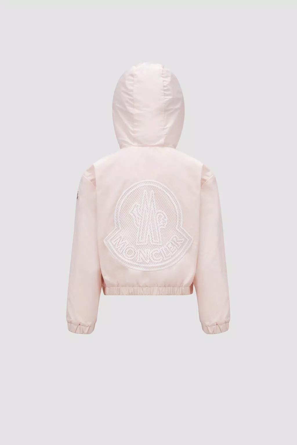 MONCLER KIDS PRAGUE WATERPROOF HOODED JACKET (LIGHT PINK)