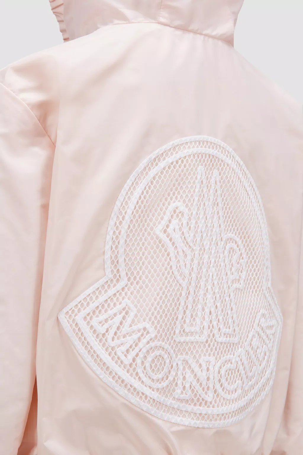 MONCLER KIDS PRAGUE WATERPROOF HOODED JACKET (LIGHT PINK)