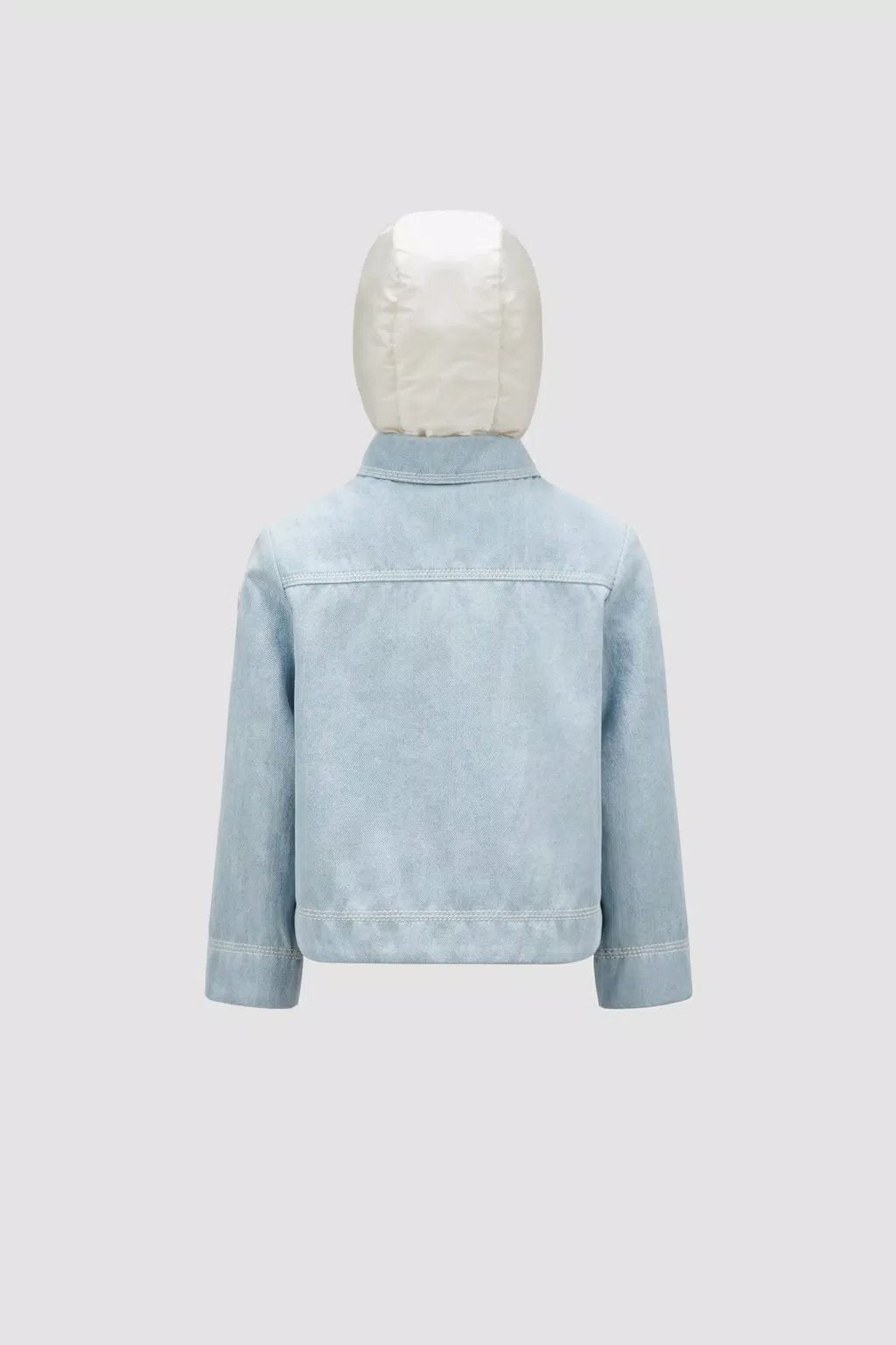 MONCLER KIDS ESBLY DENIM JACKET (LIGHT BLUE)