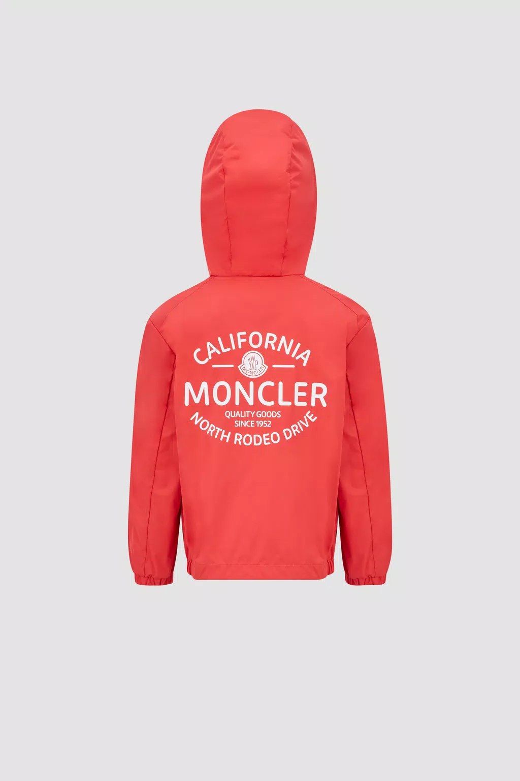 MONCLER KIDS EBO HOODED JACKET (RED)