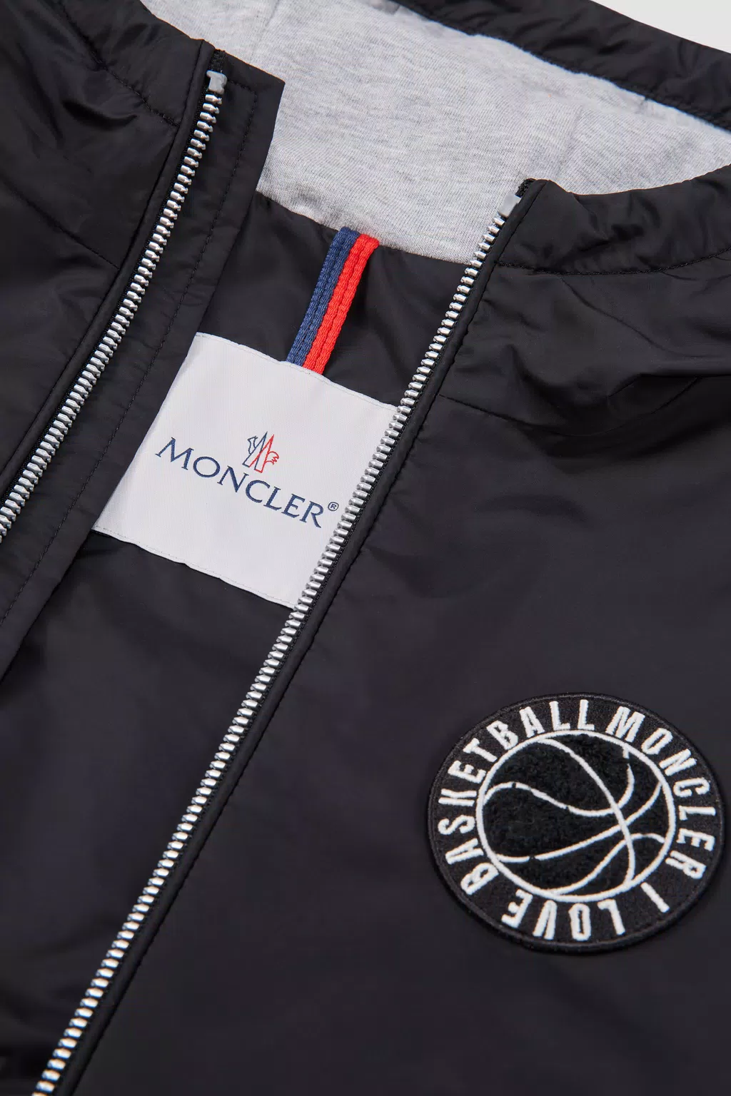 MONCLER KIDS AMBERTINE WATERPROOF HOODED JACKET (BLACK)