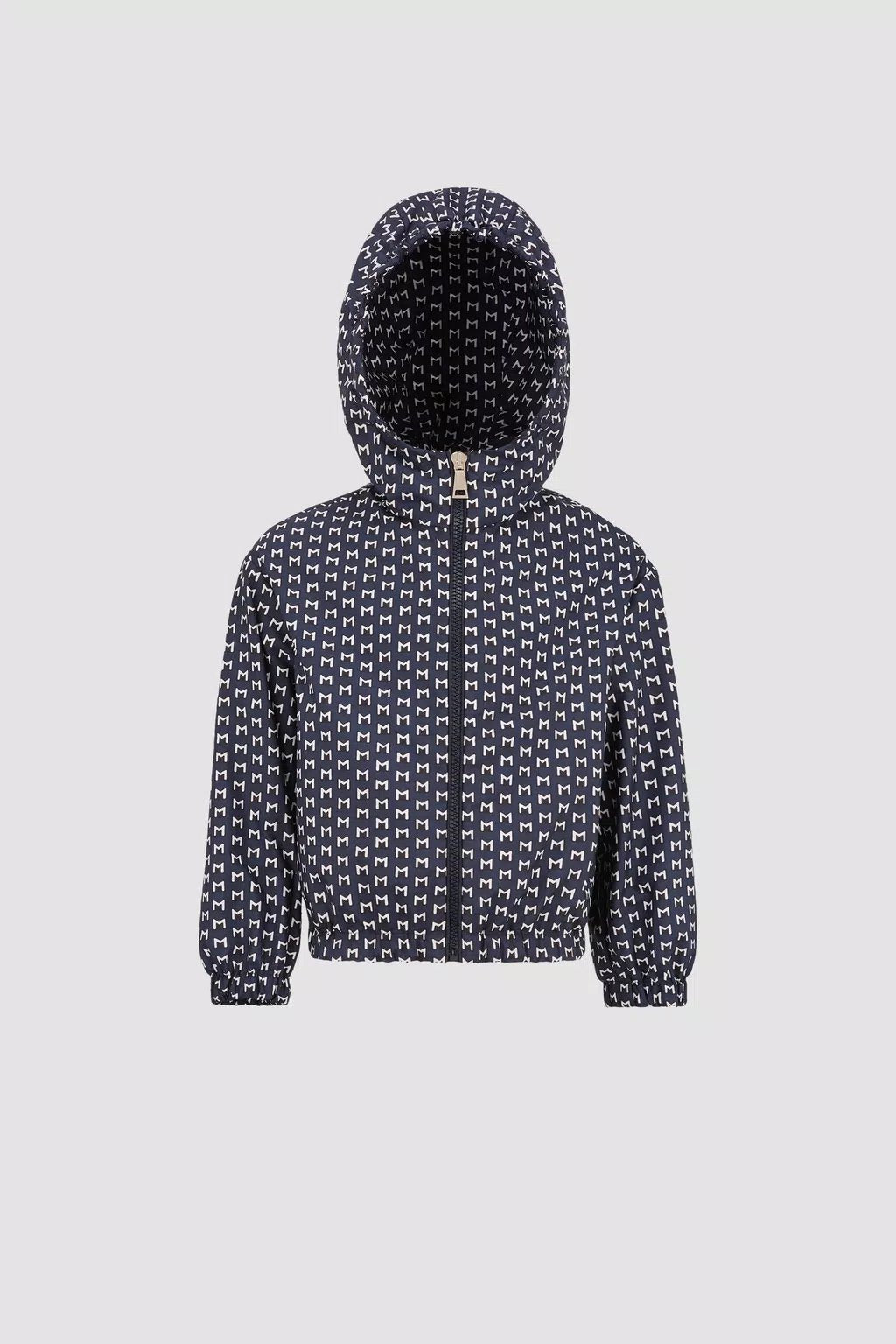 MONCLER KIDS ADANNA HOODED JACKET (BLUE)