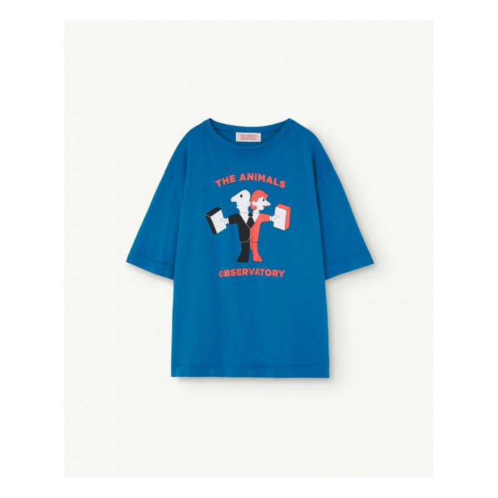 Tao 24SS Rooster Oversized Short Sleeve T-Shirt (Blue) 