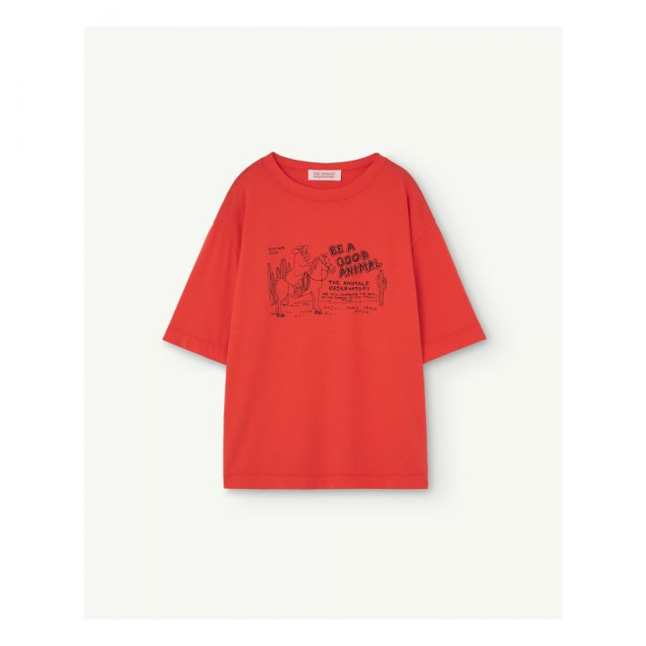 Tao 24SS Ghost Oversized Short Sleeve T-Shirt (Red) 