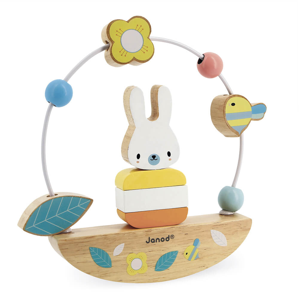 Janod Looping Basculo Rabbit Spinning Play